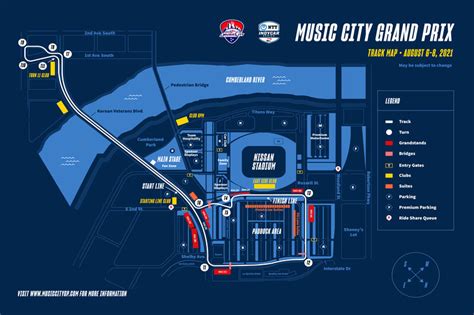 Training and Certification Options for MAP Music City Grand Prix Map